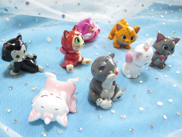 ディズニー 猫の日 キャラクター シークレットフィギュア 全8種 ディズニー 猫の日 キャラクター シークレットフィギュア 全8種