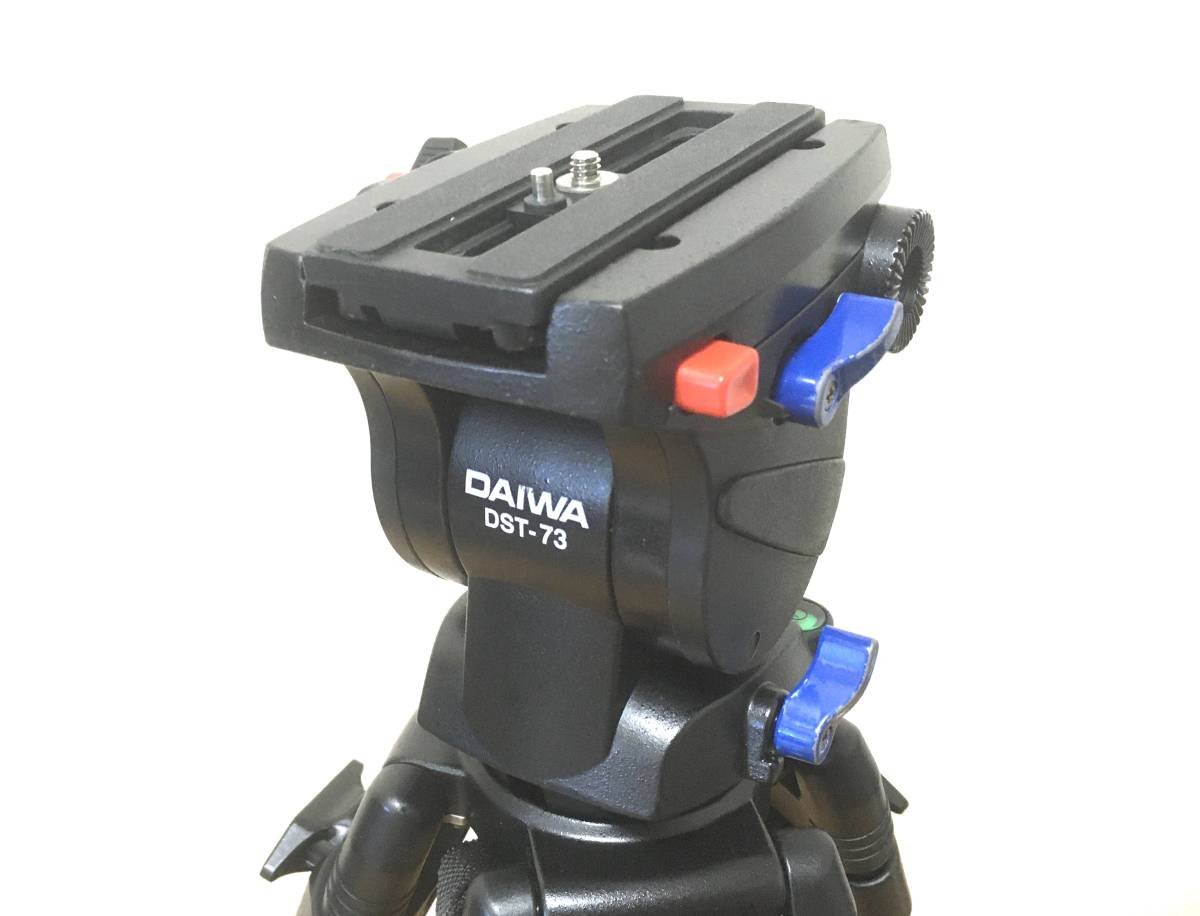 SLIK ダイワ ビデオカメラ 三脚 DST-73 ケース付 電池交換済 その他