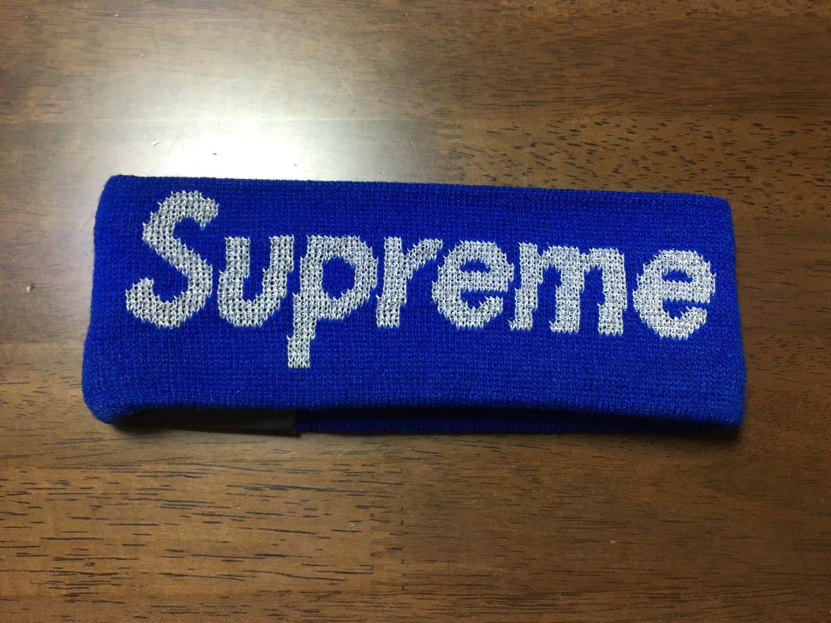 supreme hairband headband blue ヘッドバンド ヘアバンド ブルー 青