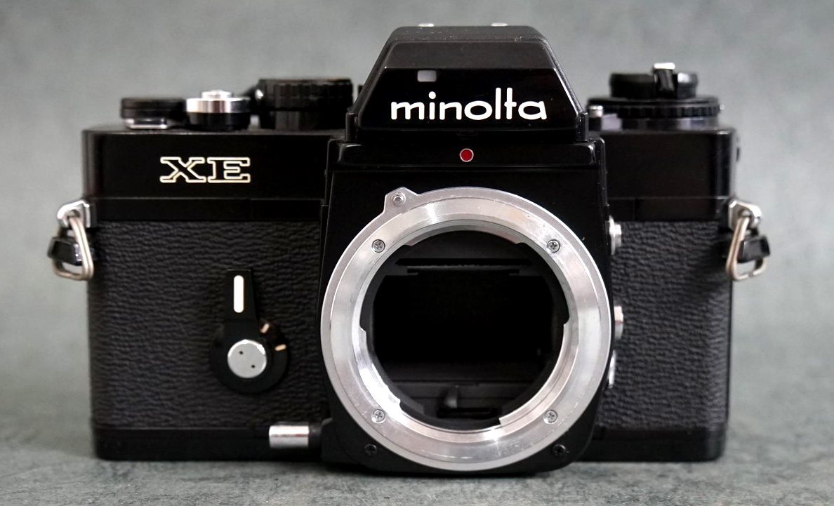 【フォルムカメラ】ミノルタ レンズ MINOLTA MC ROKKOR 1:1.2 58mm ボディー MINOLTA XE 　 _画像3