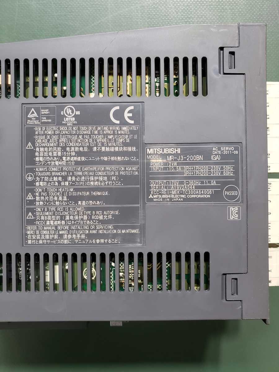 男性に人気!男性に人気!MR-J3-20T サーボアンプ 三菱電機 ランク未