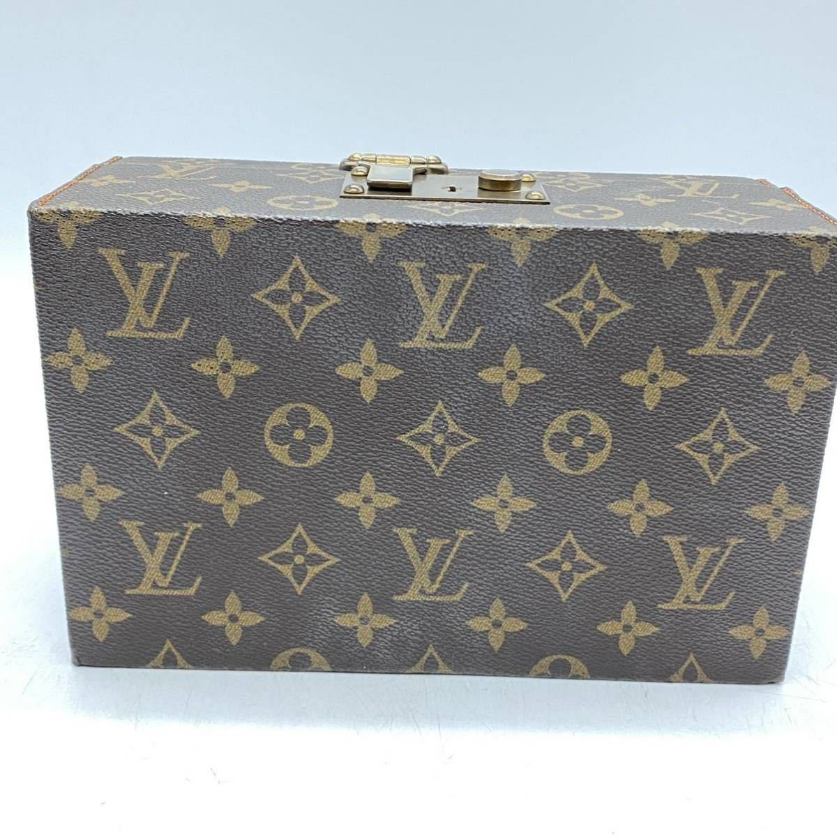 LV ルイヴィトン ボワットアトゥー モノグラム ブラウン レザー LV ルイヴィトン ボワットアトゥー モノグラム ブラウン レザー