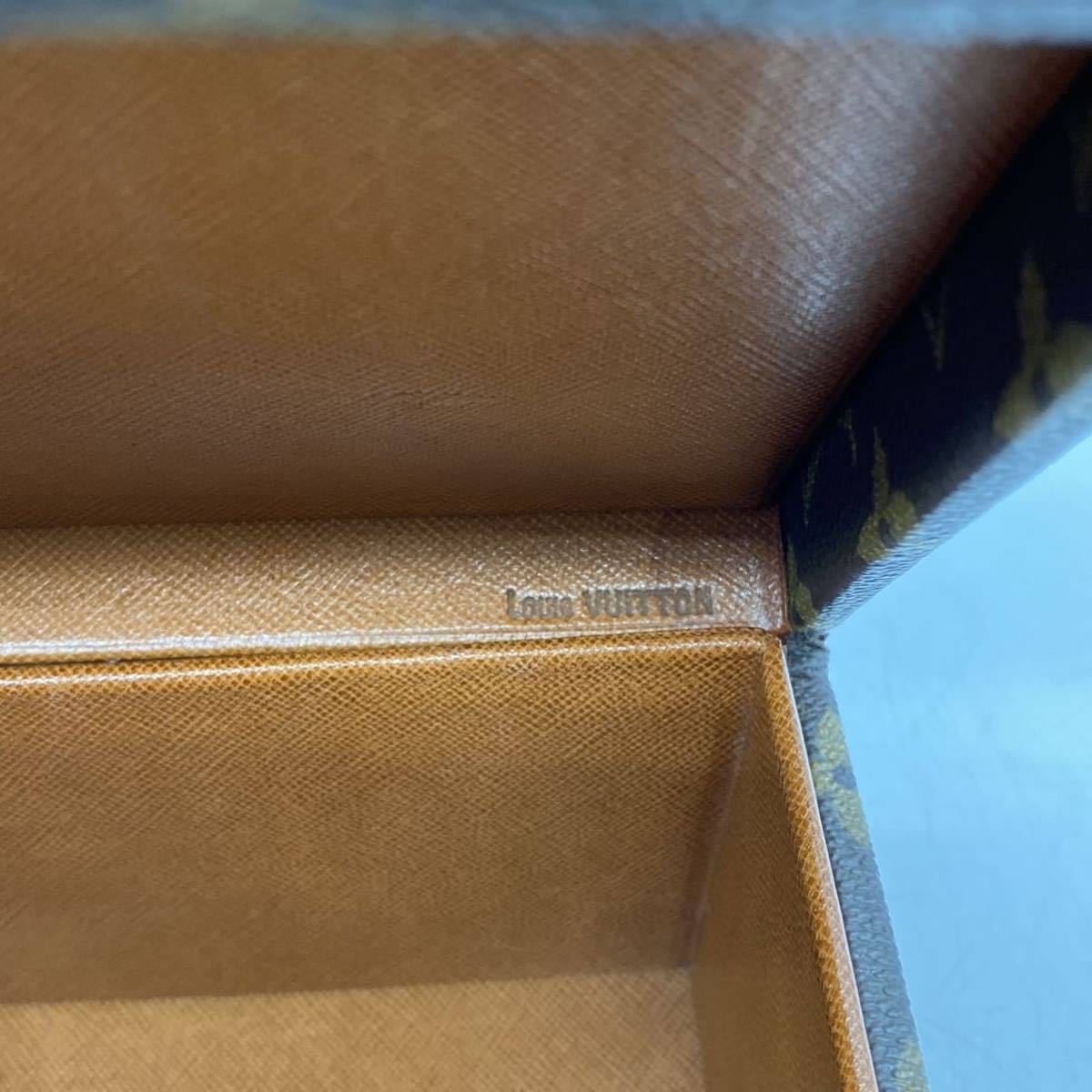 LV ルイヴィトン ボワットアトゥー モノグラム ブラウン レザー LV ルイヴィトン ボワットアトゥー モノグラム ブラウン レザー