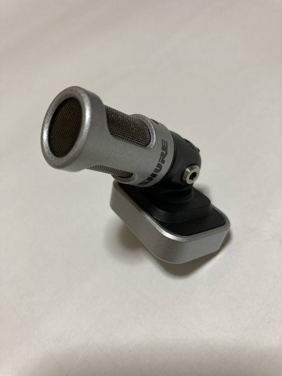 SHURE MV88 iPhone ipod ios対応 ステレオコンデンサーマイク
