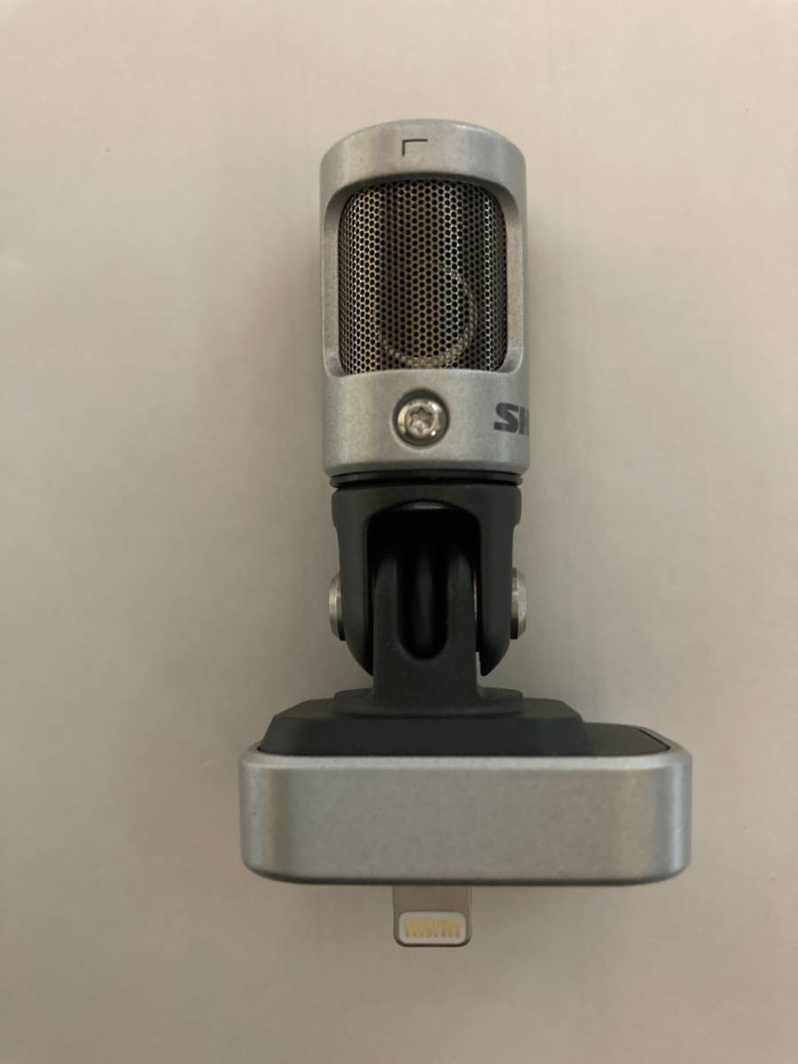 SHURE MV88 iPhone ipod ios対応 ステレオコンデンサーマイク