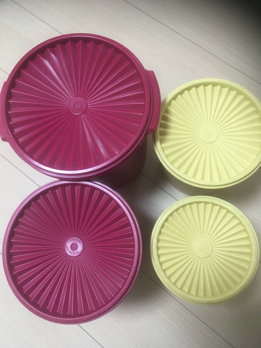 タッパーウェア マキシデコレーター 4個セット Tupperware タッパーウェア マキシデコレーター 4個セット Tupperware
