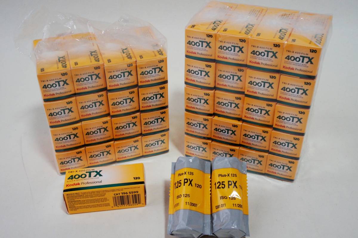超歓迎】 Kodak 120 400TX 125 期限切れ コダッツク トライ-X 合計39本