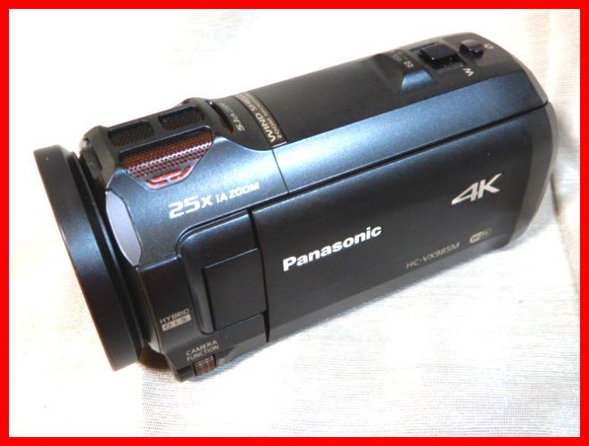 ☆Panasonic パナソニック デジタル4Kビデオカメラ HC-VX985M ブラック