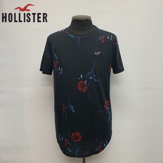 US正規 /S★HOLLISTER ホリスター フラワープリント 半袖Tシャツ 324-368-0894-908 サーフスタイル アメリカ購入 (9964)_画像1