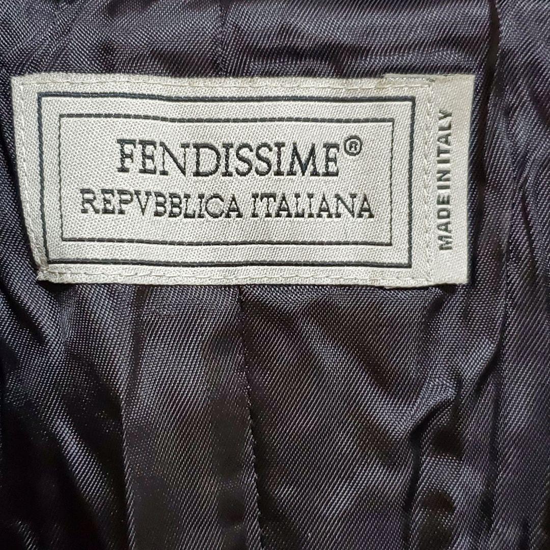 FENDISSIME ロングコート ブラック 42 L www.esole.eu