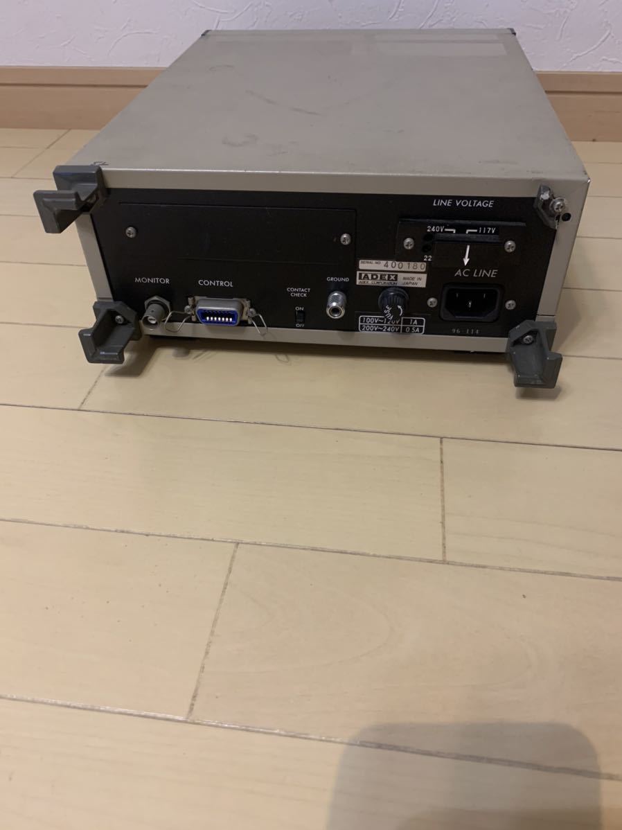 ☆通電確認済み☆ADEX アデックスエール AX-125A 高速型 AC ☆通電確認済み☆ADEX アデックスエール AX-125A 高速型 AC