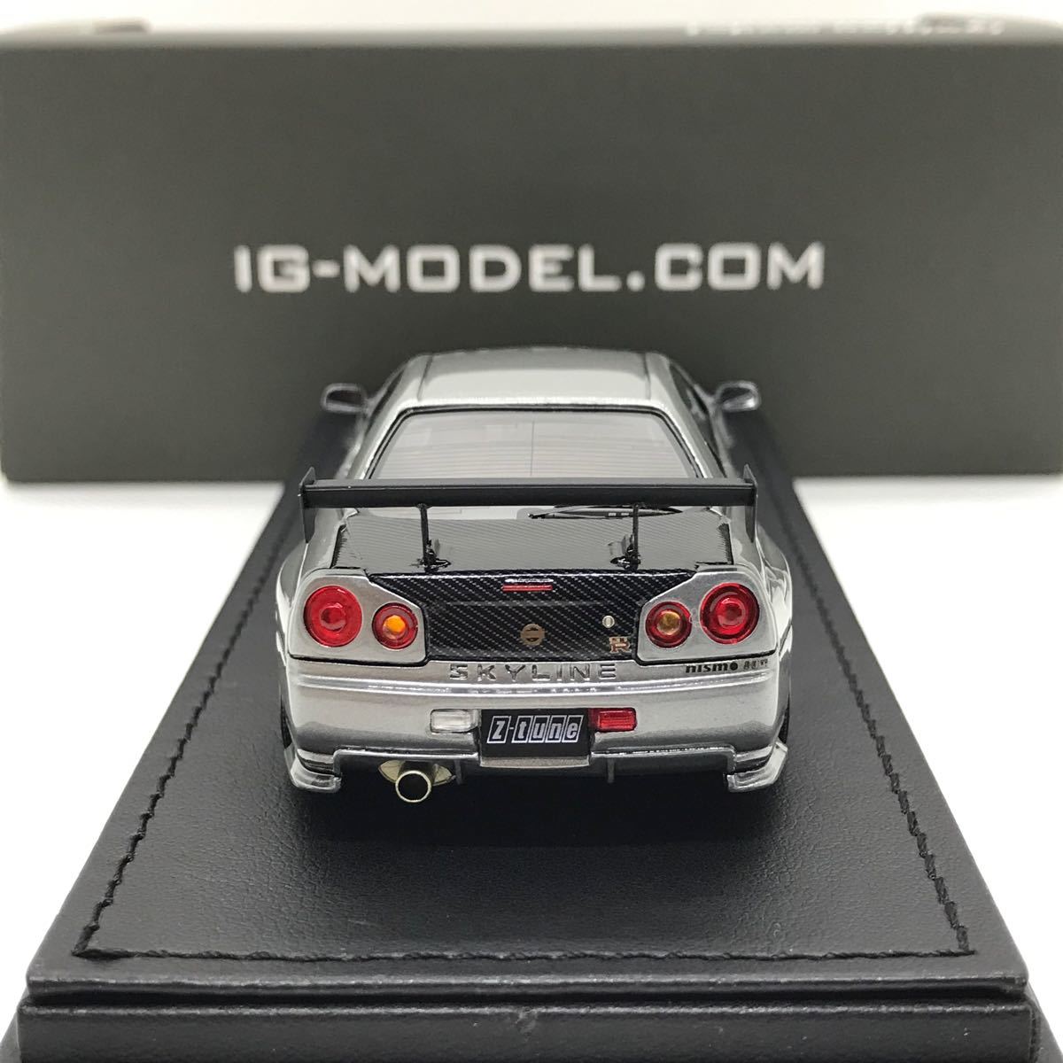 1/43 ニッサン スカイライン NISMO R34 GT-R Z-tune ガンメタリック