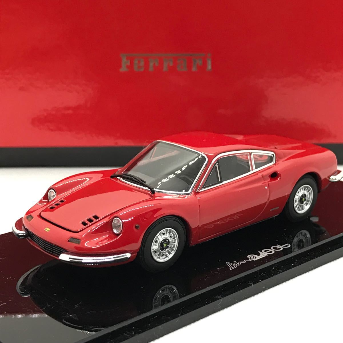 1円~ 京商 1/43 フェラーリ ディーノ 246gt シルバー 京商 1円~ 京商 1/43 フェラーリ ディーノ 246gt シルバー 京商