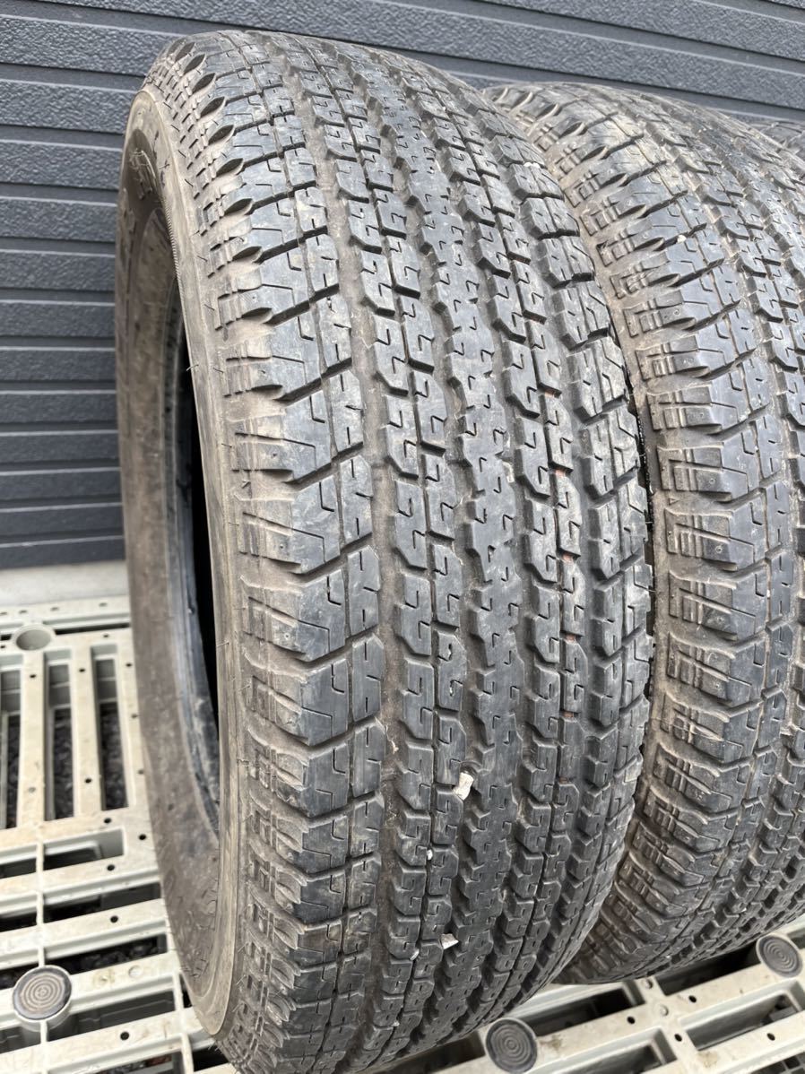 T269 中古タイヤ 255 70R18 H BRIDGESTONE サマータイヤ 4本セット