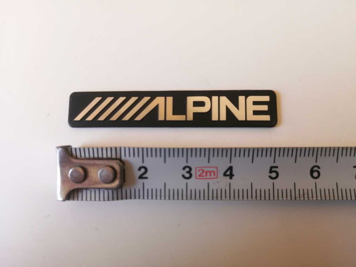 ALPINEアルパイン☆スピーカーロゴプレート エンブレム☆4枚セット☆新品☆送料無料 2022新作モデル ALPINEアルパイン☆スピーカーロゴプレート エンブレム☆4枚セット☆新品☆送料無料 2022新作モデル