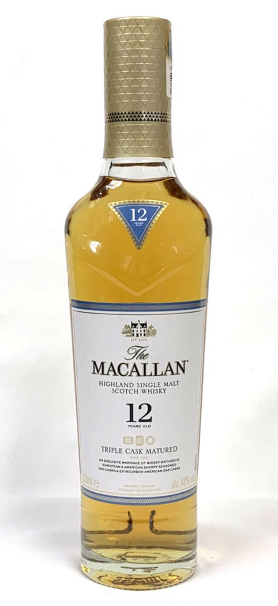 6本セット□ マッカラン MACALLAN 12年 トリプルカスク ハーフボトル