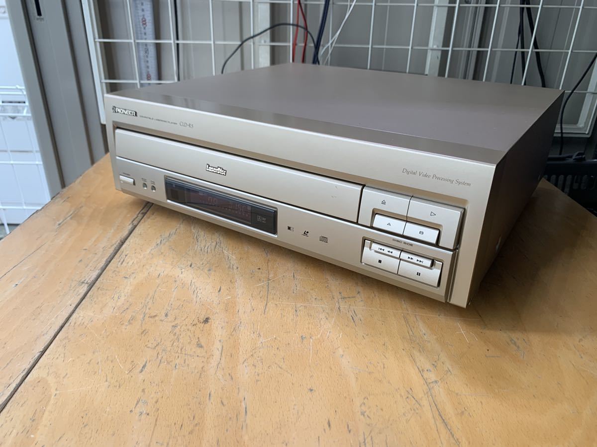 【動画あり】PIONEER パイオニア CLD-R5 レーザーディスクプレーヤー 純正リモコン付き LDプレーヤー_画像1