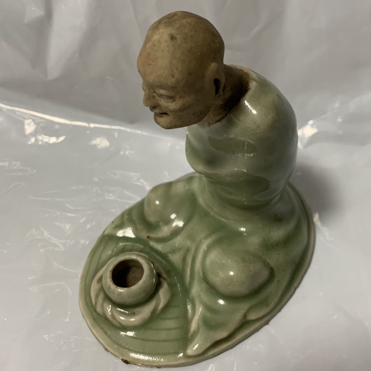 をしており ヤフオク! - 骨董 フィギュリン 置物 托鉢 僧侶 ... があれば