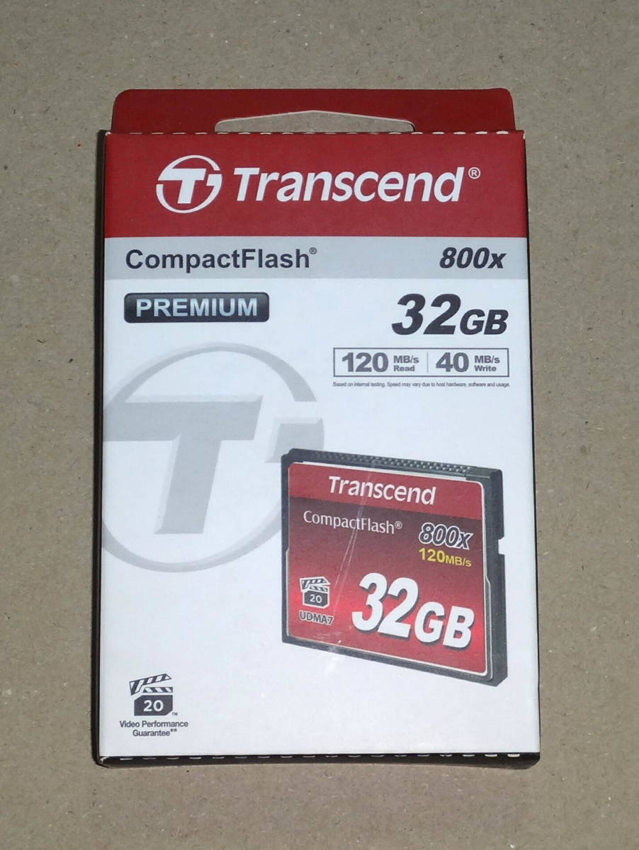トランセンドジャパン 32GB コンパクトフラッシュカード TS32GCF133