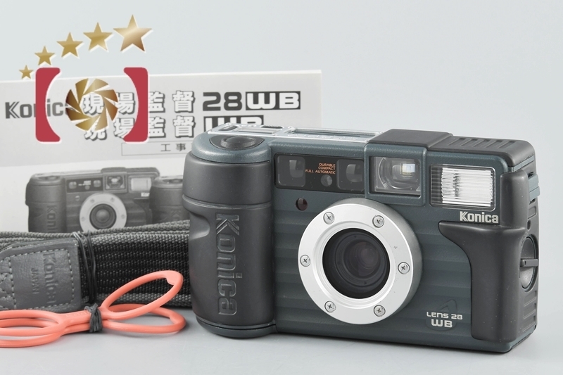 Konica コニカ 現場監督 28WB ブラック コンパクトフィルムカメラ www