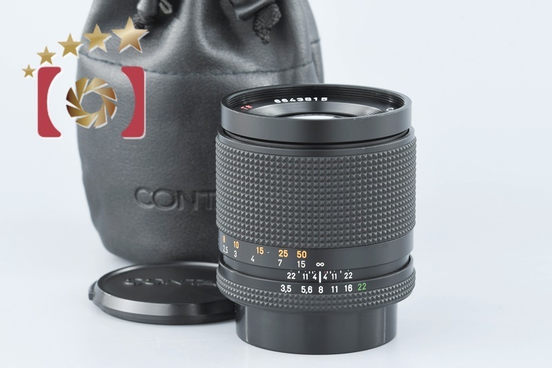 【】CONTAX コンタックス Carl Zeiss Sonnar 100mm f/3.5 T* MMJ