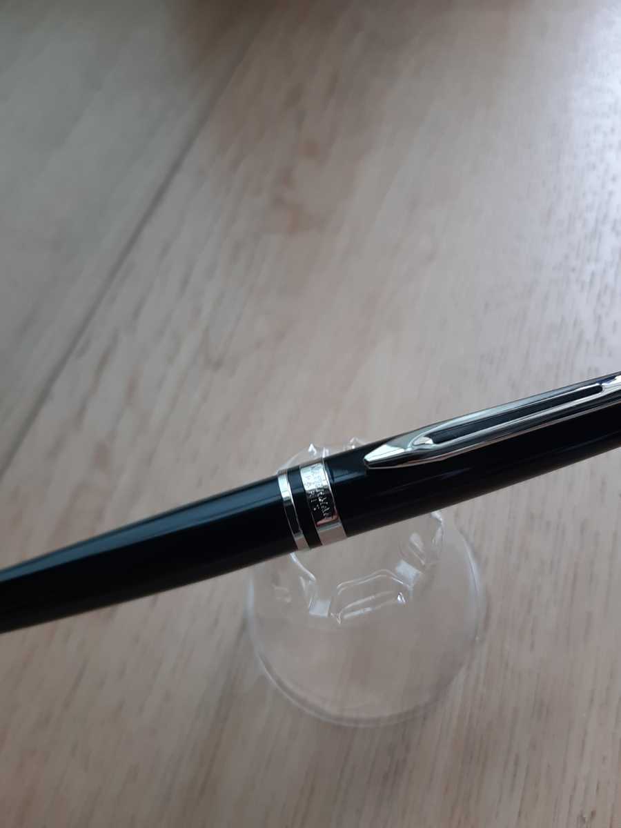 新品エキスパートウォーターマン ボールペン エキスパート　エッセンシャル　ブラックCT　ボールペンです。シルバーカラー　保証書付き_画像4