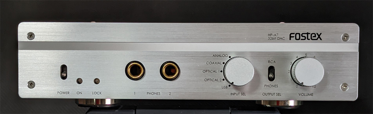 FOSTEX 32bit DAC ヘッドホンアンプ HP-A7 - 通販 - babyjolie.com.br