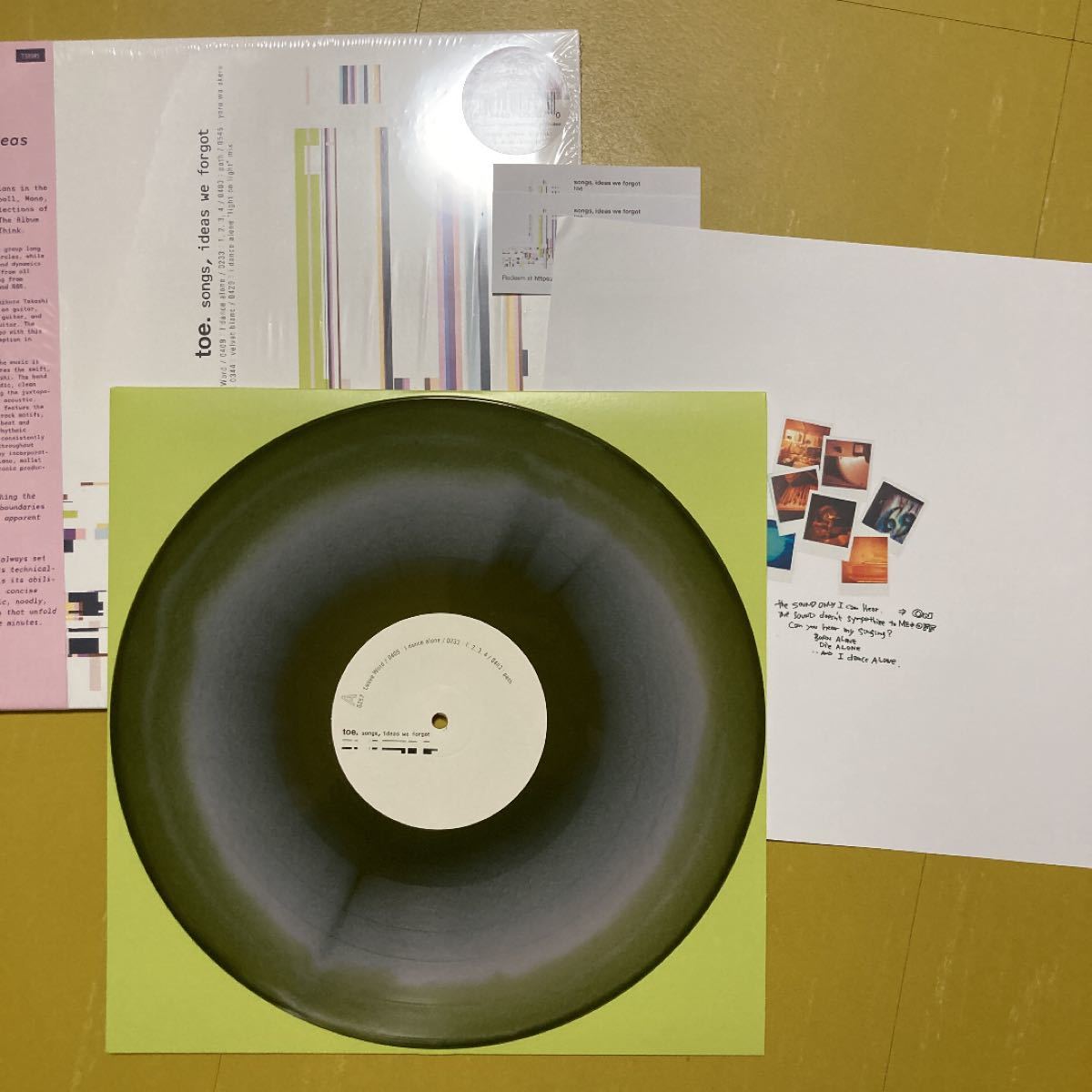 でおすすめアイテム。でおすすめアイテム。toe アナログ盤 LPレコード