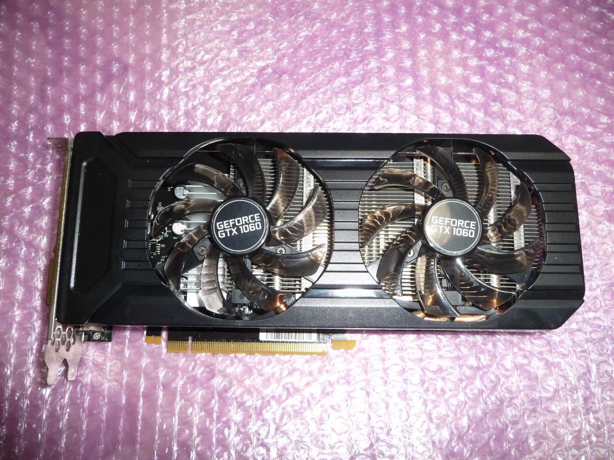 グラフィックボード NVIDIA GeForce GTX 1060 DUAL 3072M GDDR5 192Bit