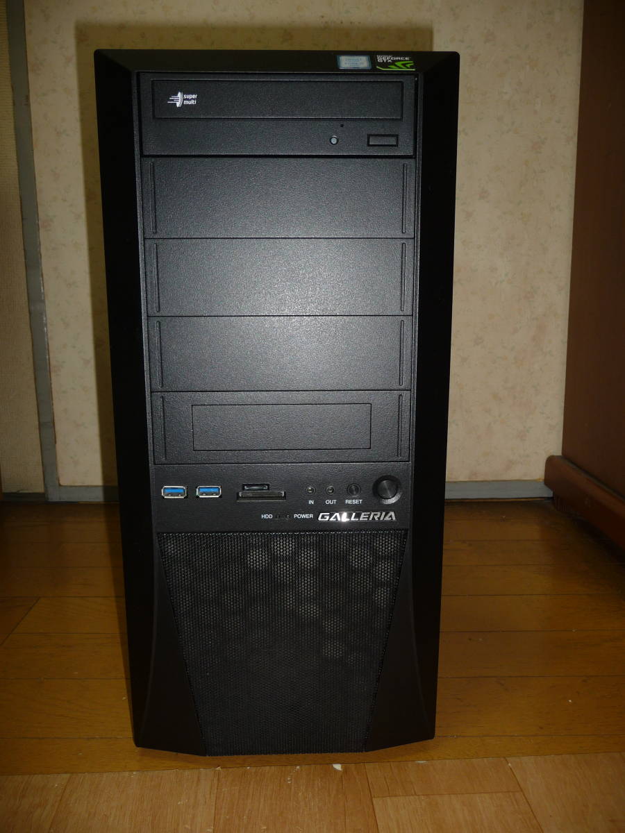 ゲーミング/Win10/i7/GTX1050Ti/8G/SSD ガレリア PC/タブレット ノート