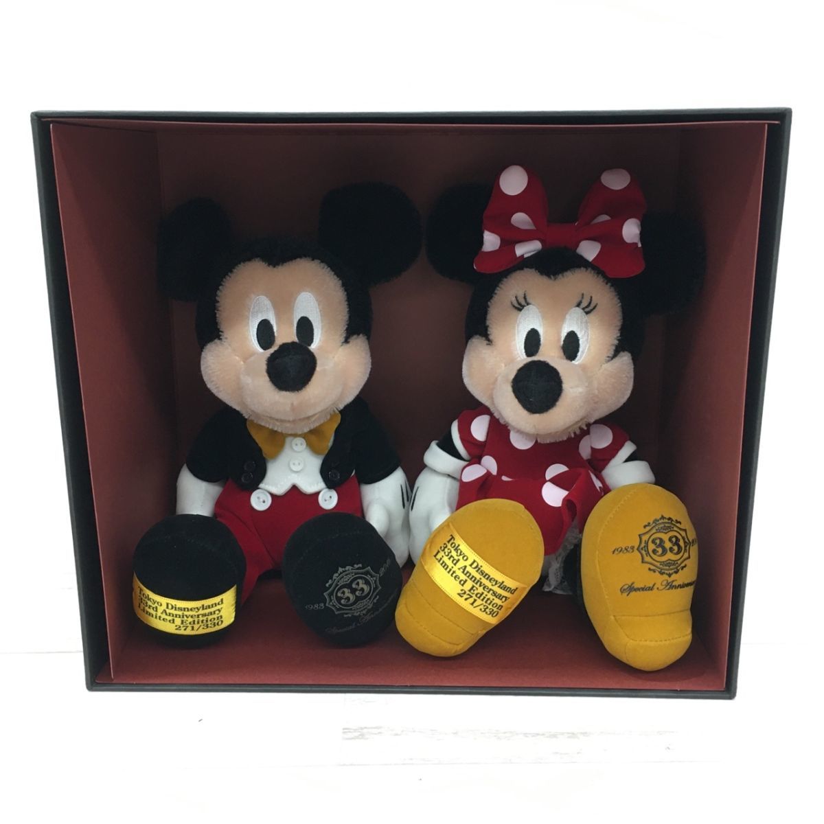 未使用品 ディズニー クラブ33 330体限定ぬいぐるみ club33 ミッキー