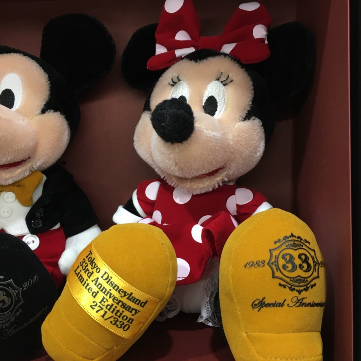 未使用品 ディズニー クラブ33 330体限定ぬいぐるみ club33 ミッキー
