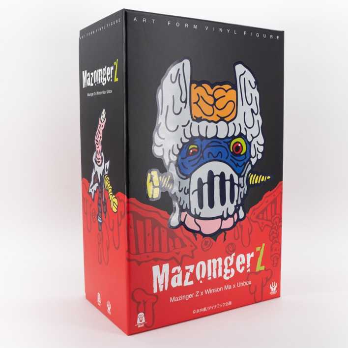 【新品】Mazinger Z×Winson Ma(シルバーメタリックVer. UNBOX INDUSTRIES　ソフビ　ウィンソン・マー　デビルマン　マジンガーZ_画像3