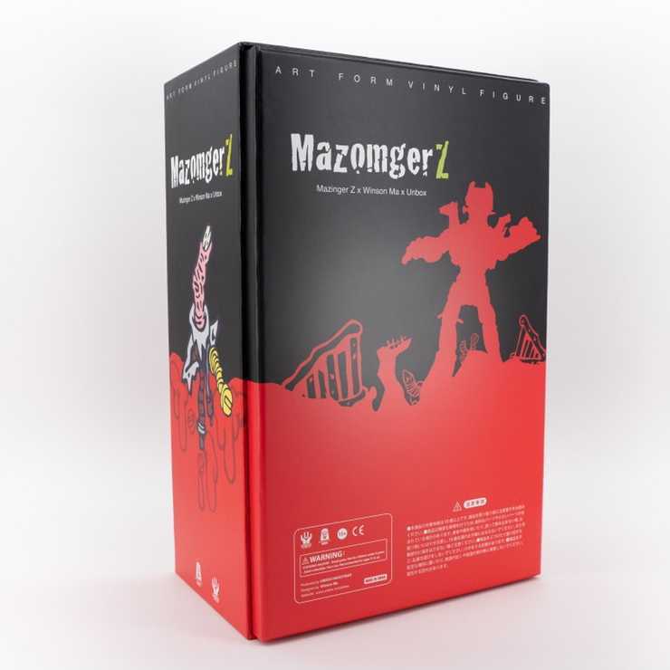 【新品】Mazinger Z×Winson Ma(シルバーメタリックVer. UNBOX INDUSTRIES　ソフビ　ウィンソン・マー　デビルマン　マジンガーZ_画像4
