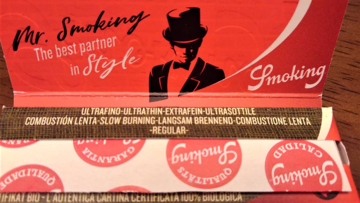 PayPayフリマ｜スモーキング オーガニック Smoking Organic 手巻き タバコ ペーパー 50個入り バラ 送料無料