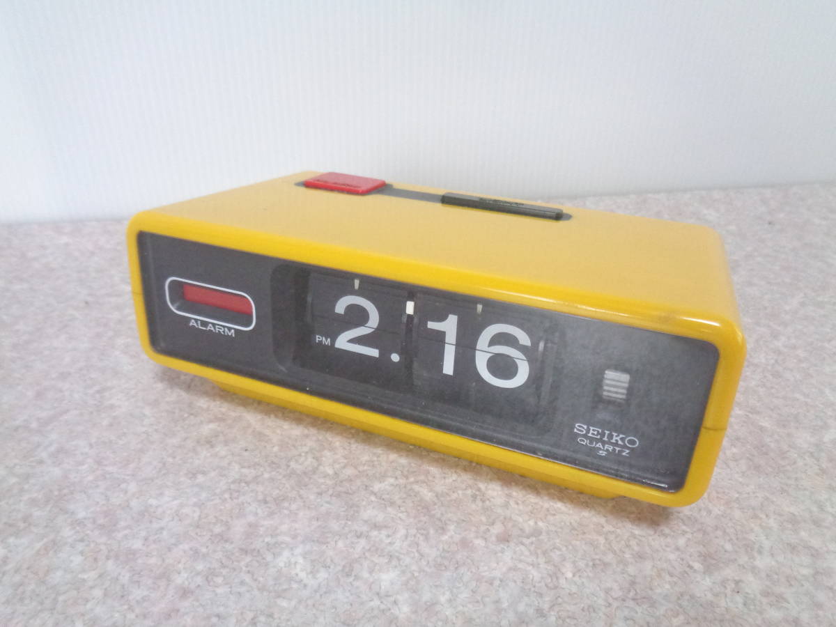 セイコー パタパタ時計 QN407 R - 通販 - karunaananda.com.br