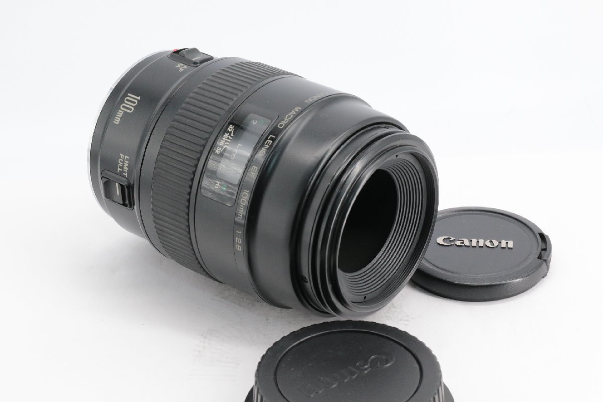 ☆良品☆キャノンCANON EF 100MM F2.8 MACRO ☆動作品 #2766S#00802