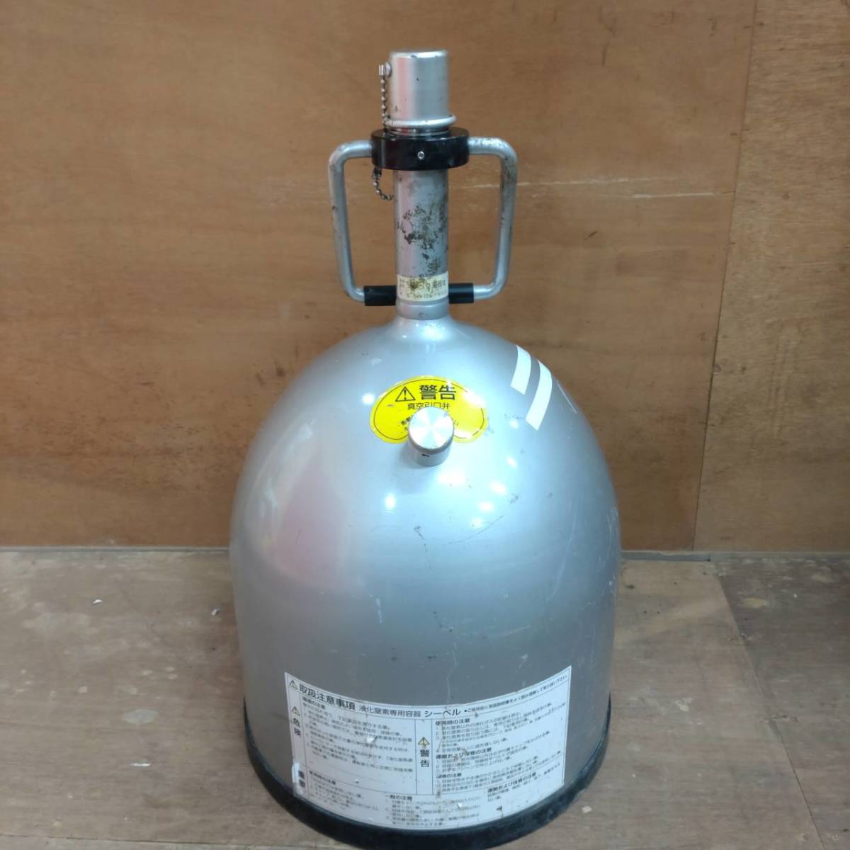 1円~ ジェック東理社製 シーベル 10L 液体窒素容器 容器のみ 保存容器