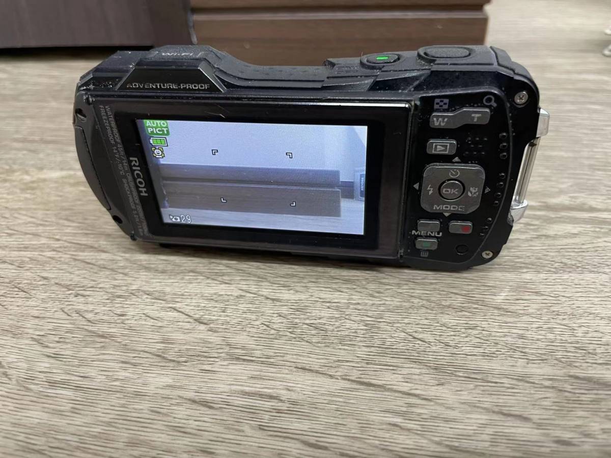 防水デジタルカメラ リコーRICOH WG-40w Wi-Fi 耐衝撃 耐寒 | www