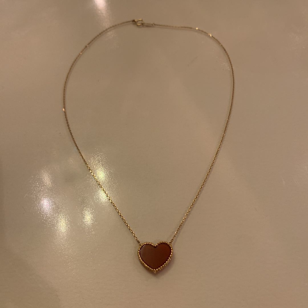 ラッピング対象外 Cocco K18 ハート・ネックレス \u0026 ピアス - 通販