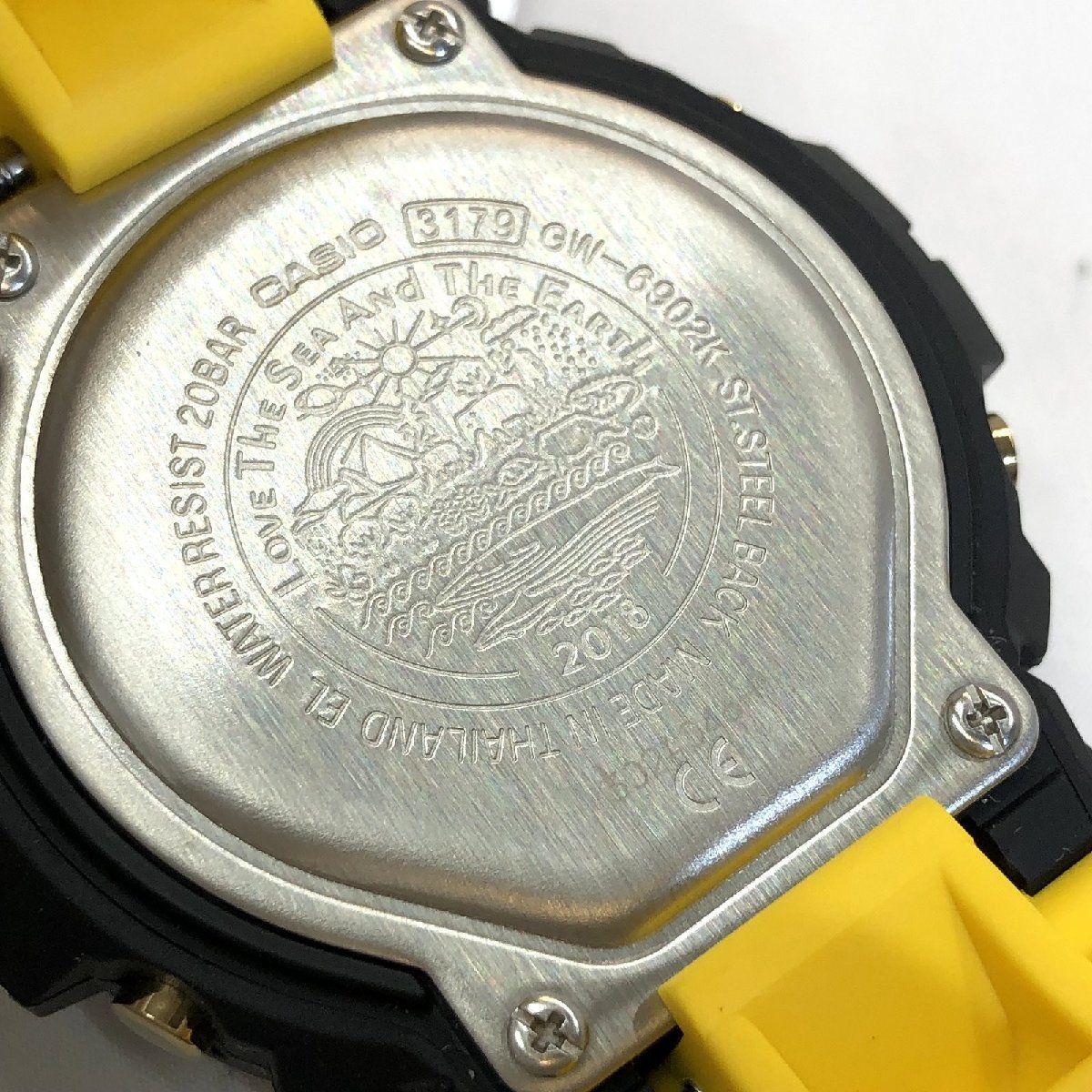 極美品 G-SHOCK ジーショック CASIO カシオ 腕時計 GW-6902K-9JR ICERC イルカクジラ会議 イルクジ 2018年 三つ目 RY6268_画像5