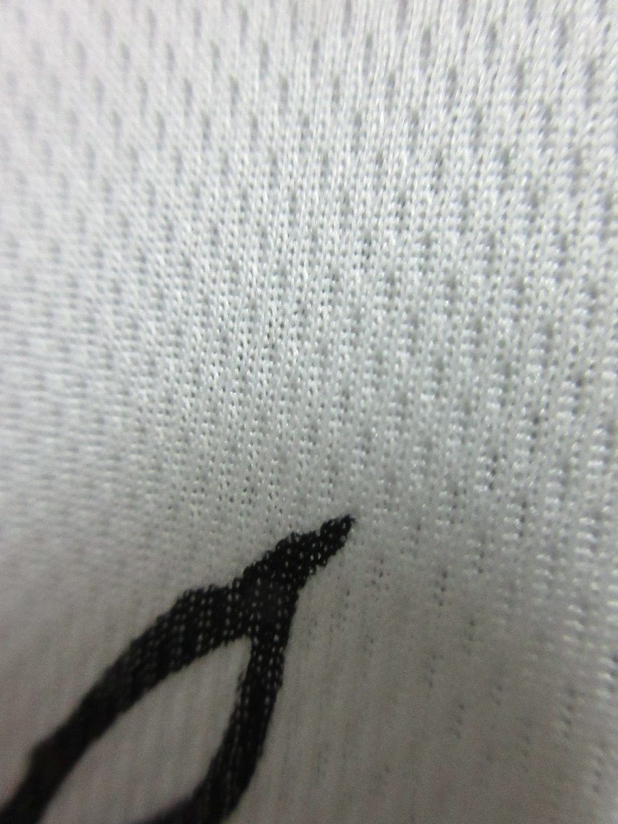 J193/ スヌーピー ピーナッツ 半袖 Tシャツ メンズ 総柄 ハニカムメッシュ ホワイト L_画像3
