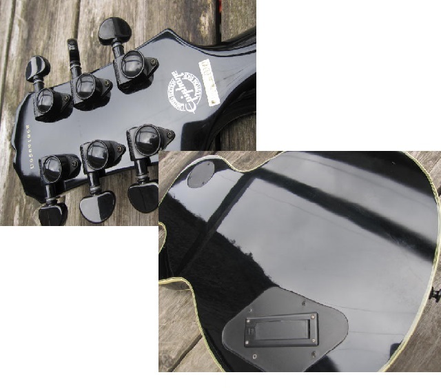 ヤフオク! - 弾いてください Epiphone Les Paul Custom EMG
