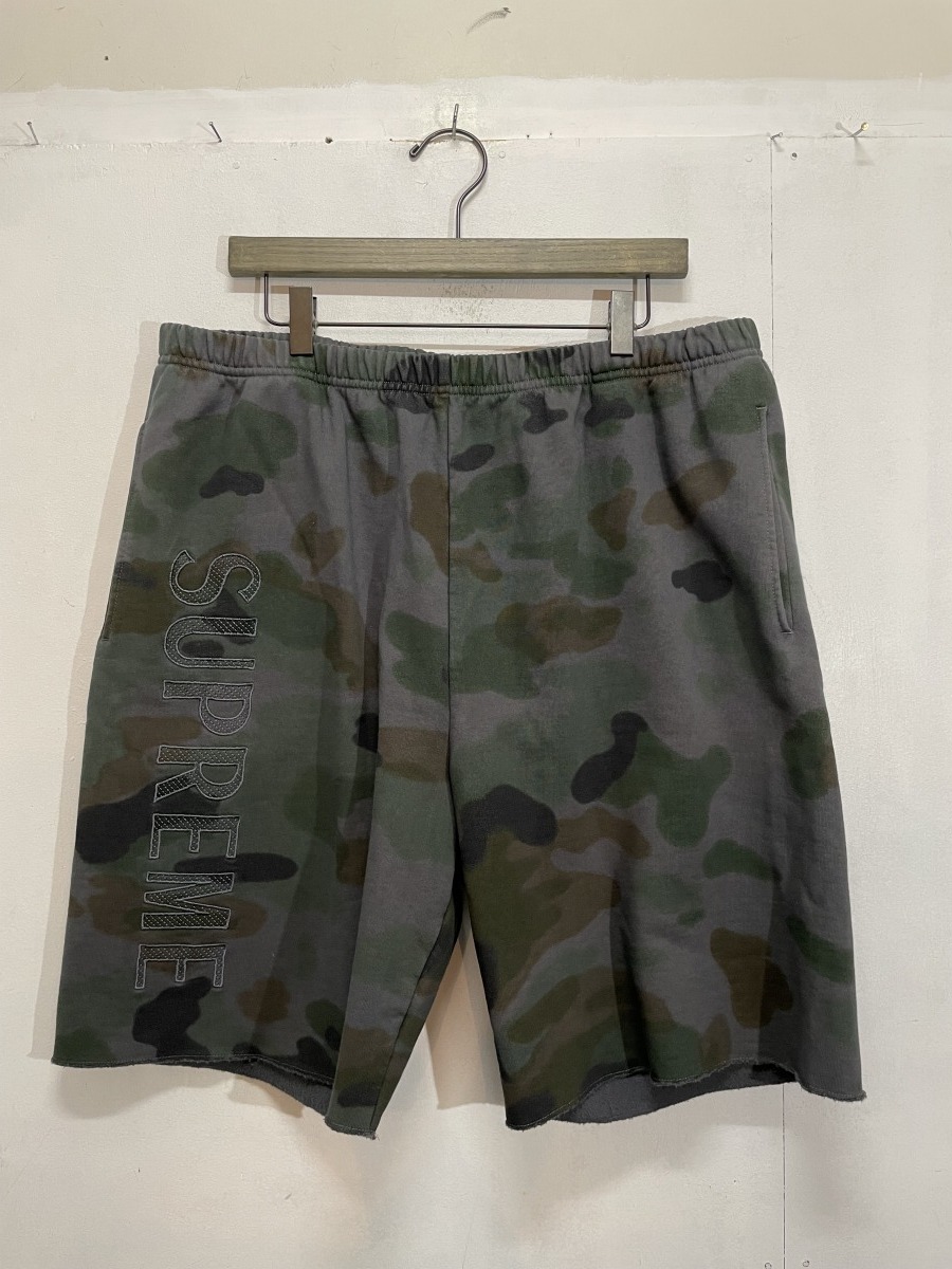 美品 正規 20ss Supreme シュプリーム Overdyed Sweatshort オーバー