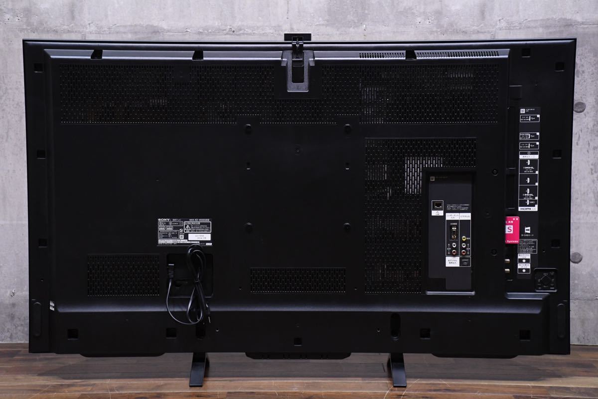 直接受け渡し専用 4K液晶テレビ KD-49X8500B ブラビア 2014年製 eva.gov.co