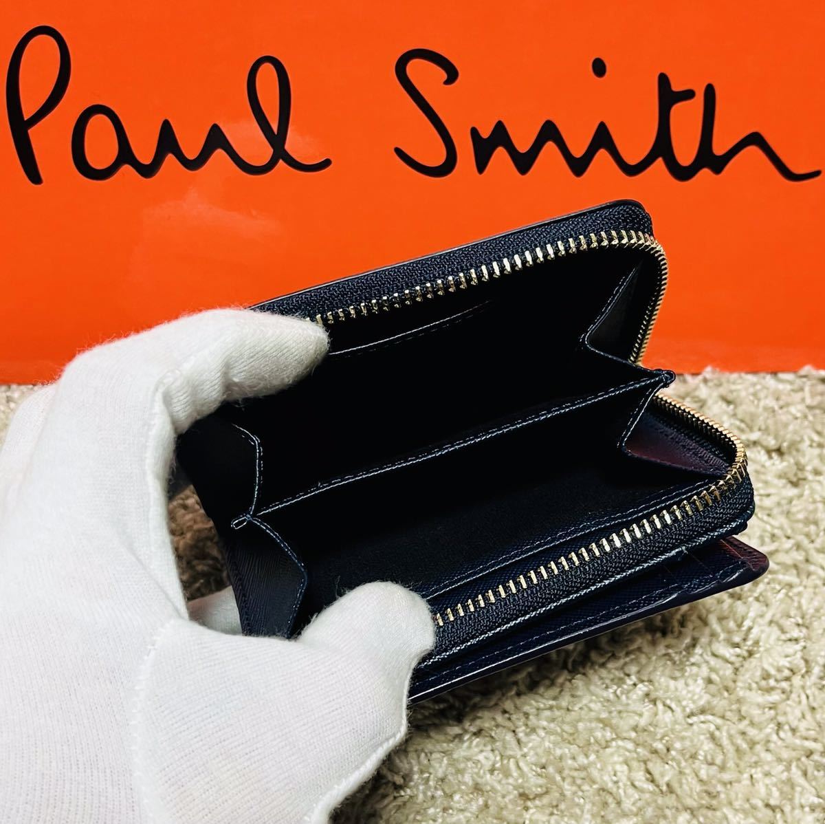ポールスミス PaulSmith 二つ折り長財布