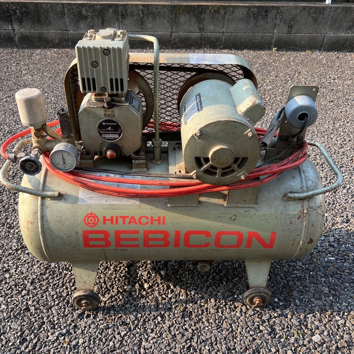 Yahoo!オークション - 中古 日立 ベビコン 100V 1馬力 50Hz Yahoo!オークション - 中古 日立 ベビコン 100V 1馬力 50Hz