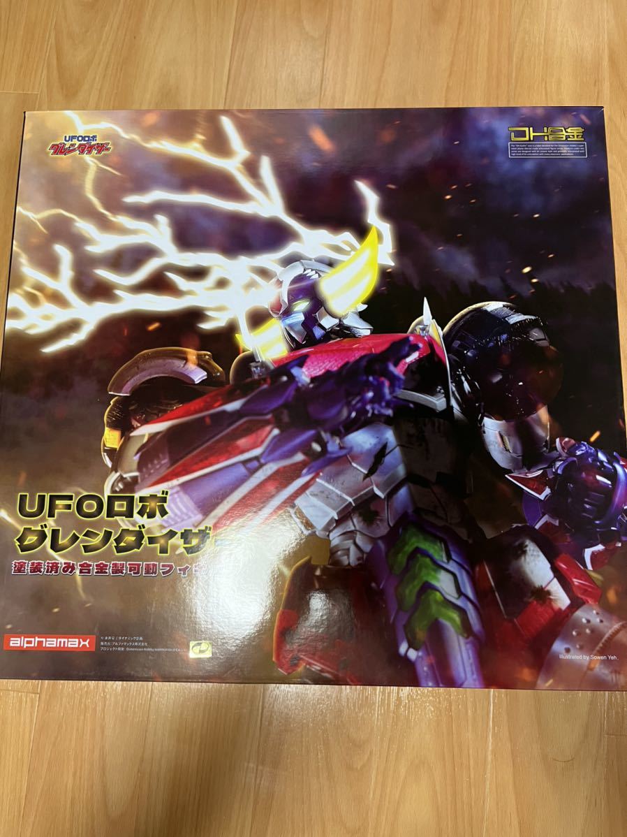 開封・動作確認済み】DH合金 UFOロボ グレンダイザー アルファマックス