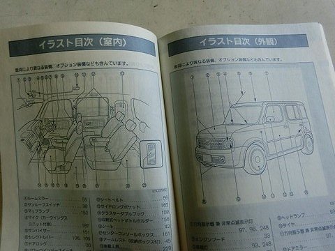 キューブ　BZ11　取扱説明書　取説　Z11-05　純正　16346　伊t_画像7