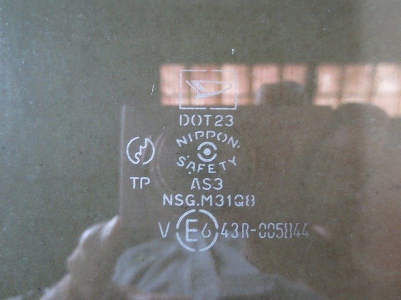 ムーヴ L900S 左リアドアガラス M31Q8 AS3 DOT23 プライバシー 助手席側 後ろ 純正 18120伊T_画像5